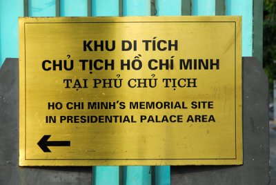 Hi Chin Minh memorial site, Hanoi