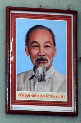 Portrait of Ho Chi Minh