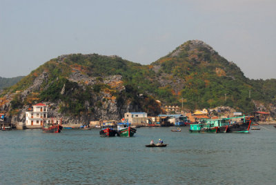 Cat Ba Towns port