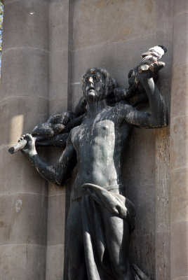 Young Triton, Plaa de Catalunya, Barcelona