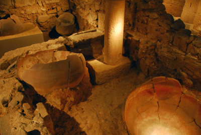Ruins beneath Plaa del Rei, Museu dHistria de la Ciutat de Barcelona