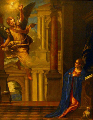 Annunciation; El Veronese 1560-1580