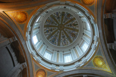 One of the domes, National Art Museum of Catalonia