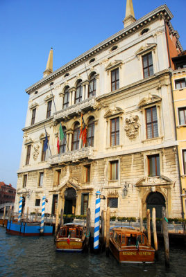 Palazzo Balbi, 16th century palace on the Grand Canal currently serving as seat of the Government of Veneto