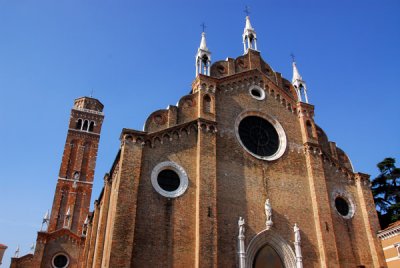 Franciscan Basilica di Santa Maria Gloriosa dei Frari, built 1250-1338