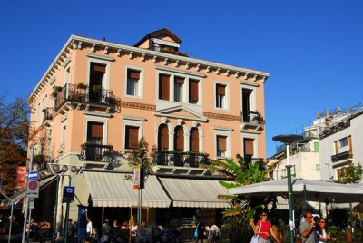 Cafs along Gran Viale Santa Maria Elisabetta, Lido di Venezia