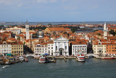 Rive d. Schiavoni with the church of Santa Maria della Visitazione (La Piet) Venice