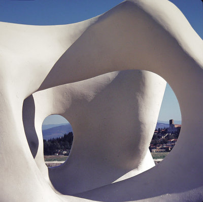 Henry Moore Large Two Forms Florence 1972