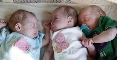 Tali, Charli and Adrik