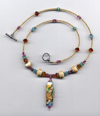 Lampwork Candy Necklace$129