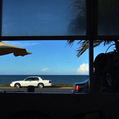 Fresh Ocean Breeze Cools Dining Room