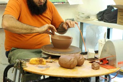 Shaping a Pouring Spout