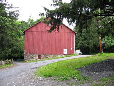 Barn at Parking Area