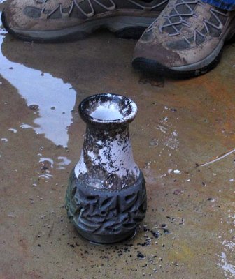 Raku Fired Piece