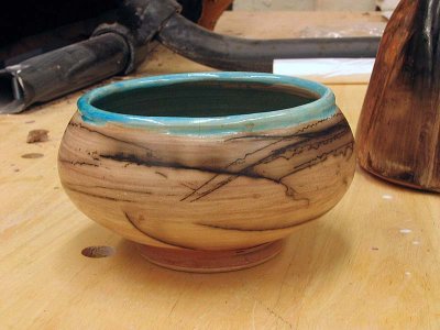 Raku Fired Bowl