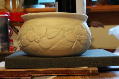 Carved Bowl - View 2