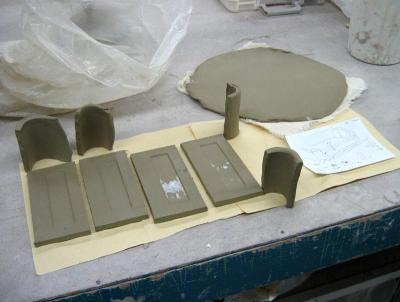 Square Bonsai Pot - Parts