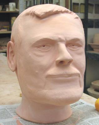 Mamo Yellow Glaze Applied
