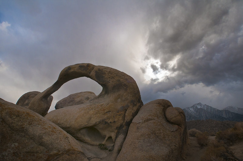 Mobius & Lone Pine Peak w/Storm