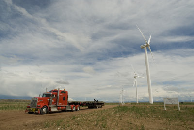 Ft. Bridger Wind Project WY  w Transport