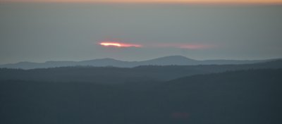 Coastal Range Sunset 21 Aug 2012