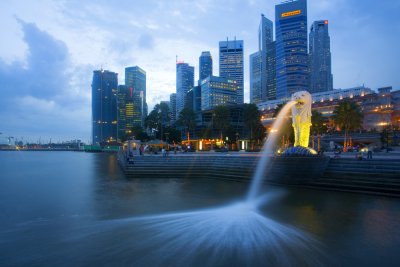 Merlion Park - Marina Bay