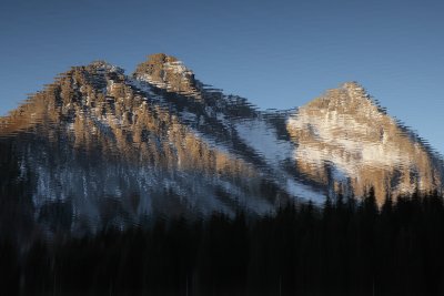 Reflection, Obersee in Arosa