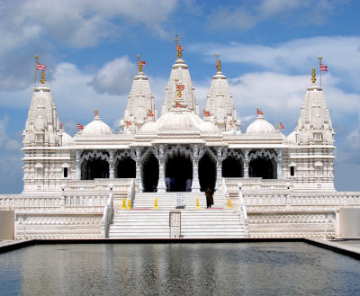 Hindu Temple Front 