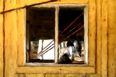 louie's shed window 12x8