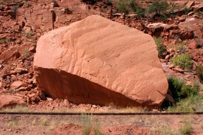 Boulder just lying around