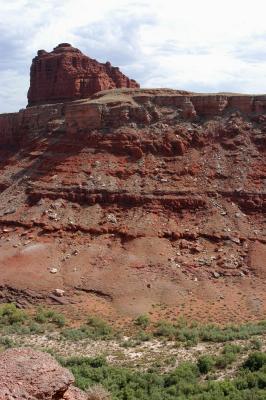 Gooseneck's north slope
