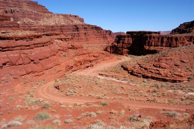 View to the east of Shafer Trail