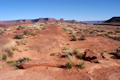 View of plateau from the parking loop