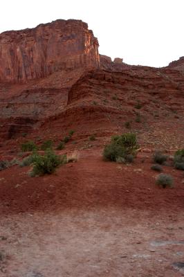 Back at the two-tone trailhead