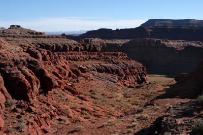 Neighboring canyon