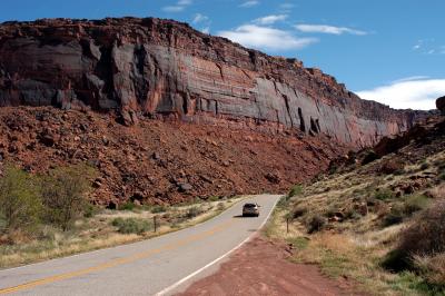 Highway 128 east of Moab