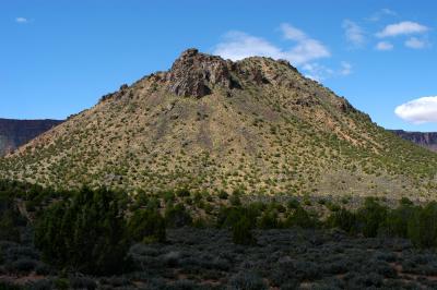 Southeast side of Round Mountain