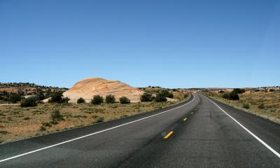 A sandstone blob up ahead