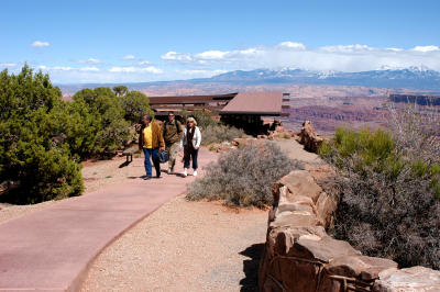 Shade structure from the west