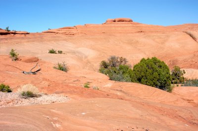 The rest break blob from near the Delicate Arch Trail