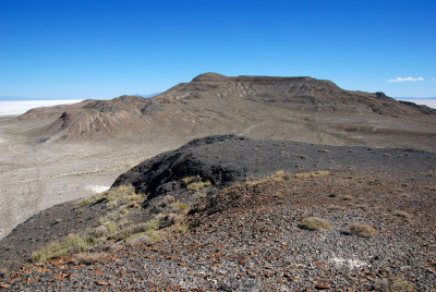 Looking northeast at Floating Island's main summit in the distance