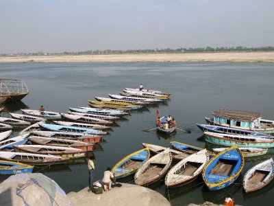 boats on the Ganges