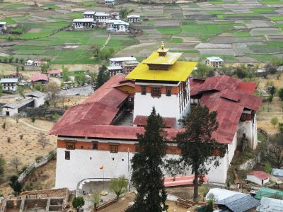 view of Paro dzong