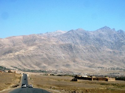 Driving towards the Panjshir