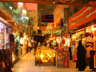 Iranians love neon lights!