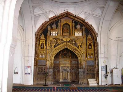 Jumma Masjid's wonderful mihrab