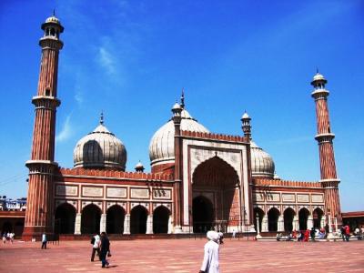 The Jama Masjid in its full glory