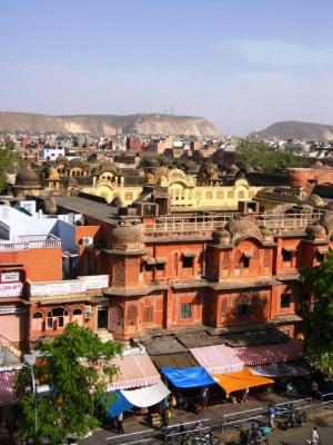 Jaipur from Hawa Mahal