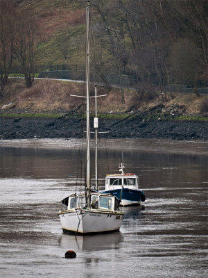 Boats on the River Tyne