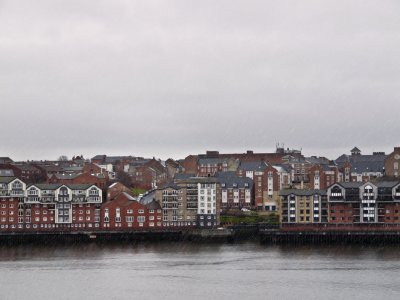 North Shields on a rainy day